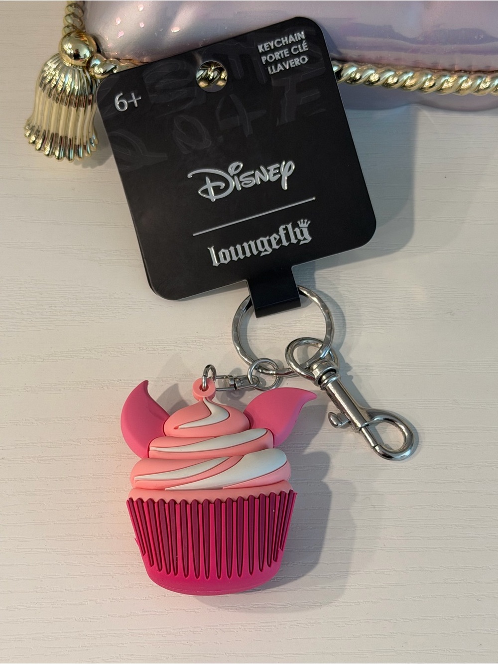 Loungefly Disney Winnie the Pooh Piglet
Cupcake Keychain